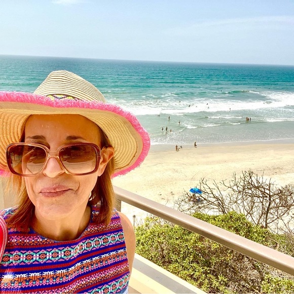 Festive & Adorable Boho Versatile Embroidered & Stripe Jersey THML Anthropologie - Picture 8 of 14